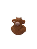 Highland Cow Rubber Duck