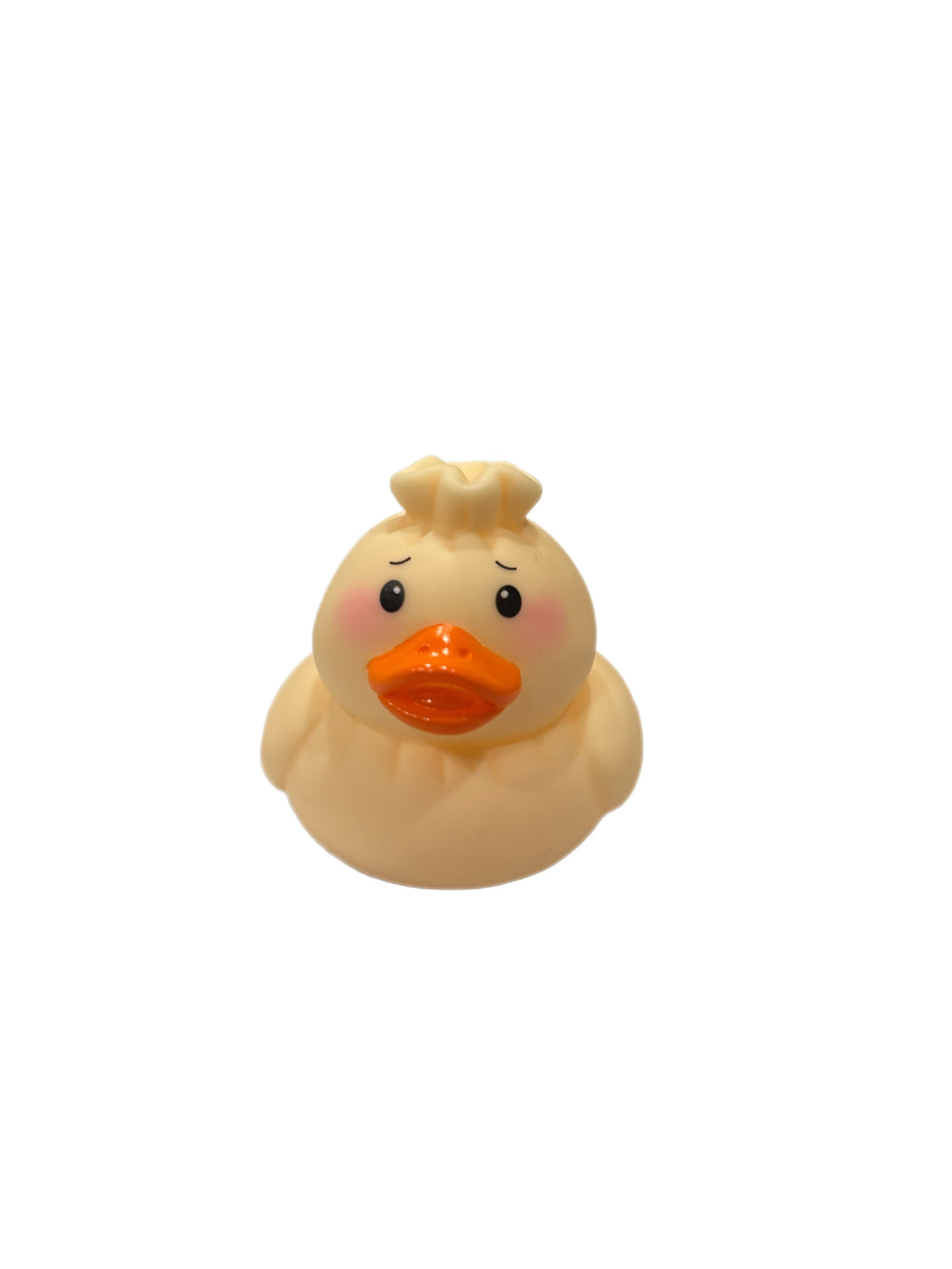 Light Yellow Dumpling Rubber Duck
